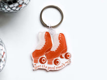 Load image into Gallery viewer, Let the Good Time&#39;s Roll Acrylic Keychain