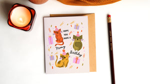 Hope You Have a Meowy Birthday Card