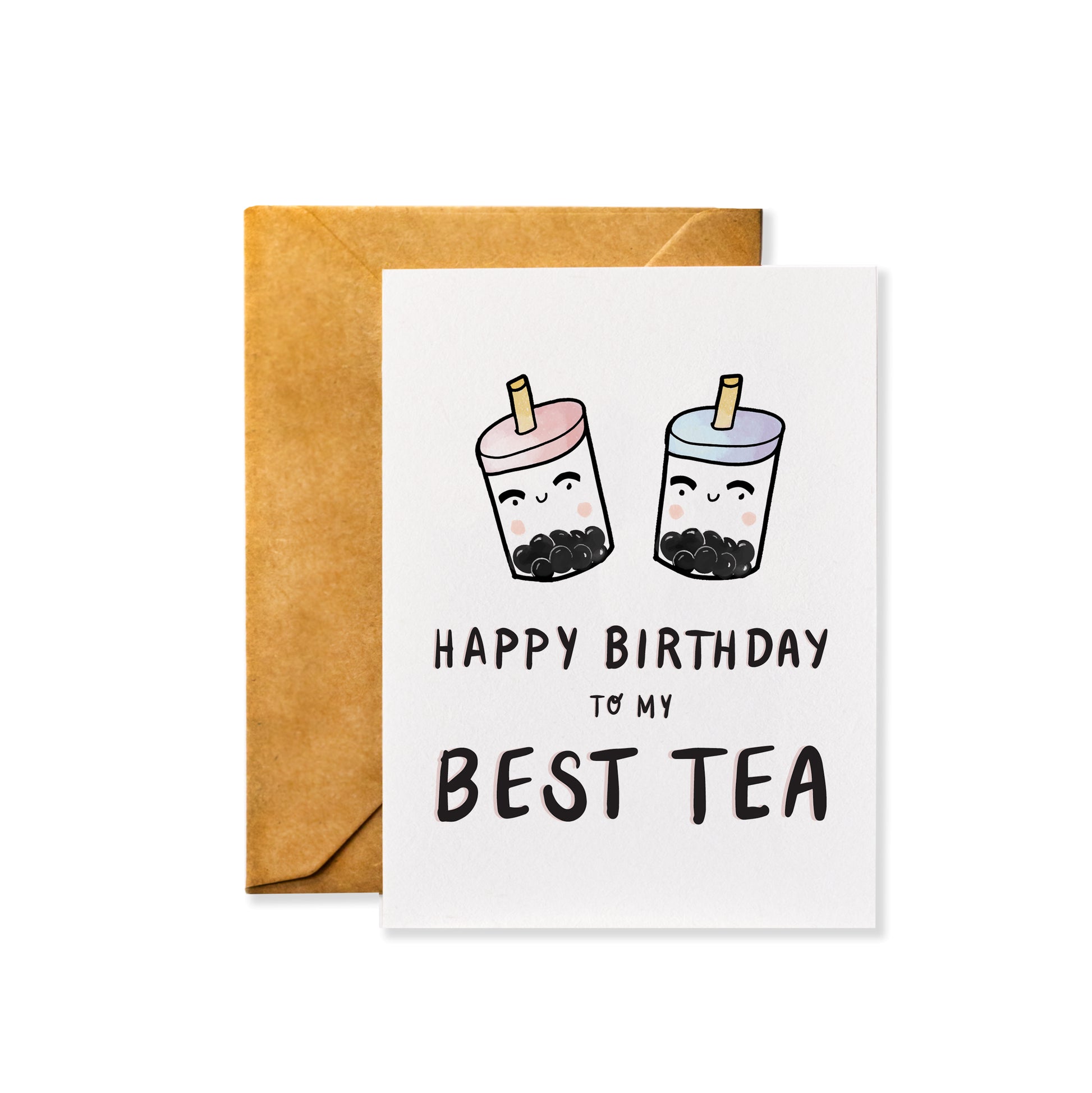 Happy Birthday to my Best Tea Birthday Greeting Card for Best Friend