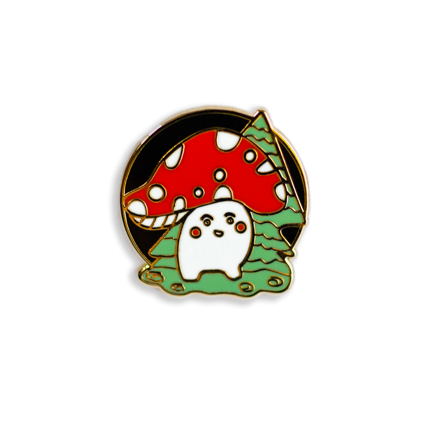 Mushroom Enamel Pin