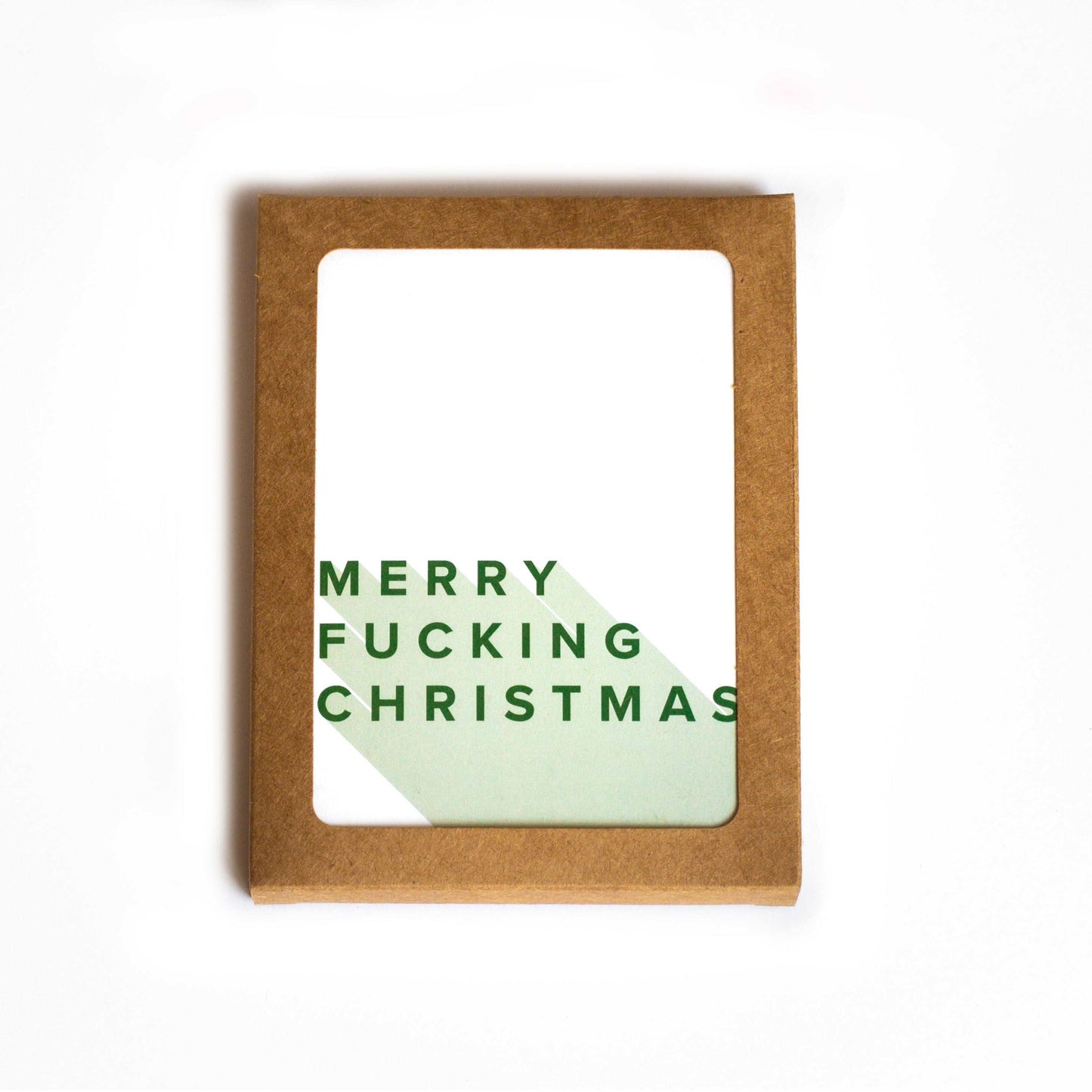 Merry Fucking Christmas | Set of 6 Boxed Cards Stationery Set