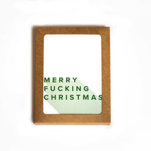 Load image into Gallery viewer, Merry Fucking Christmas | Set of 6 Boxed Cards Stationery Set
