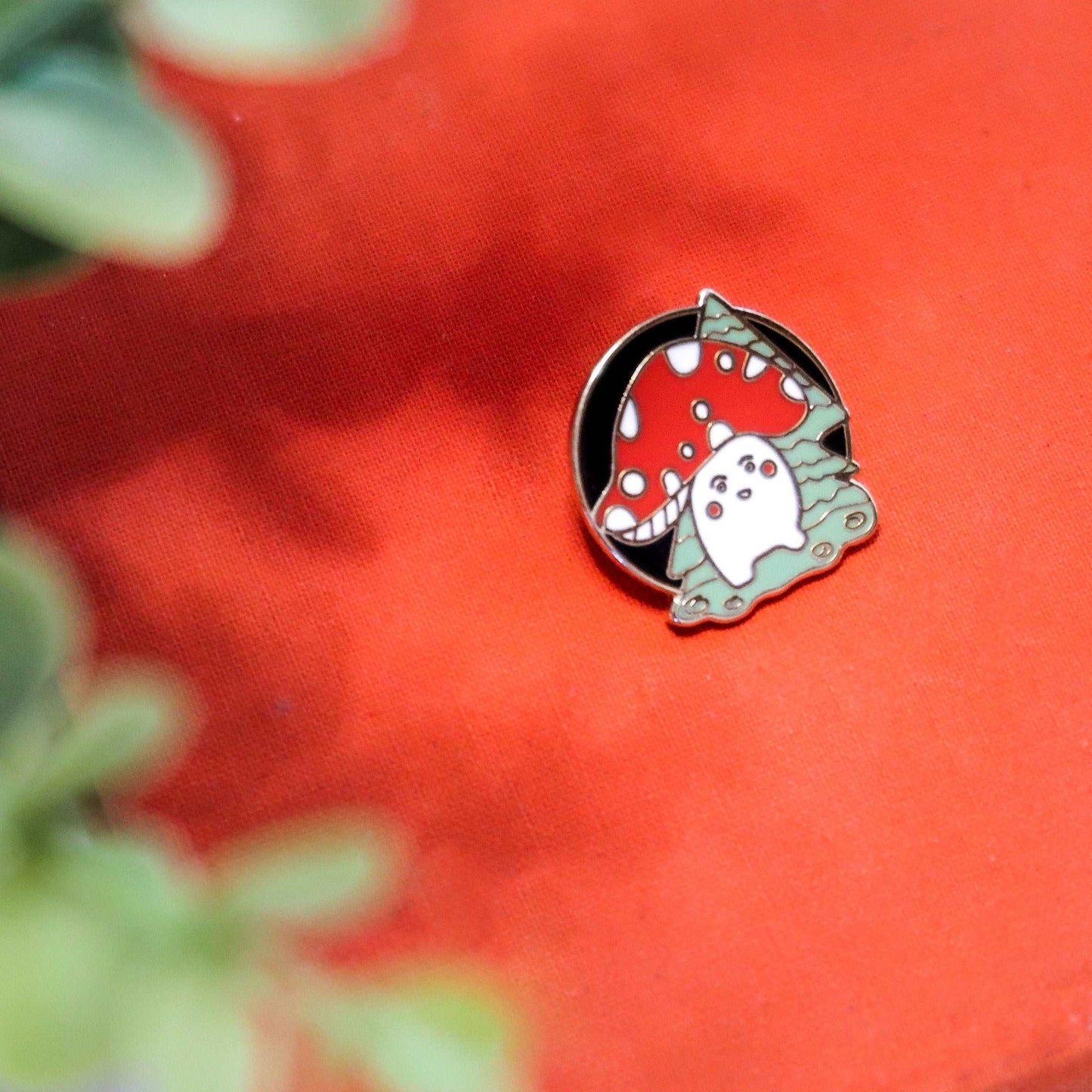 Mushroom Enamel Pin